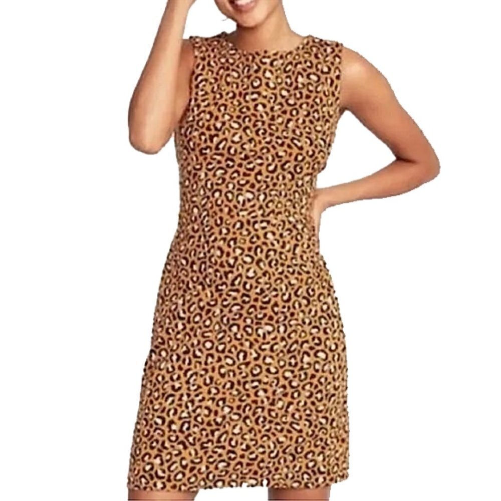 ❤️ OLD NAVY Cheetah Dress Size XS